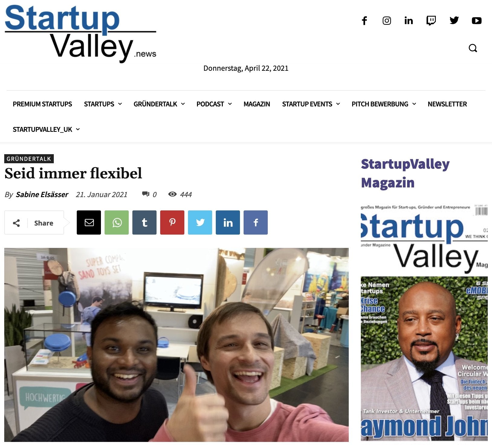 StartupValley Gründertalk mit compacToys | compacToys